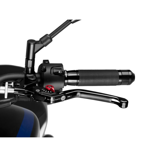 Puig Folding V3 Clutch (Black Lever With Blue Selector) Red